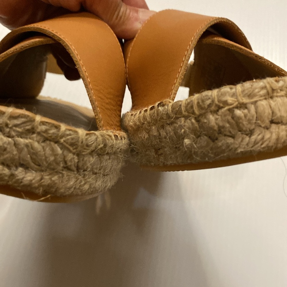 Soludos Eloise Leather Summer Sandals - size 9 - Picture 3 of 10